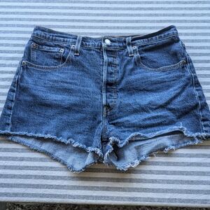 Levis Classic 501 Denim Shorts